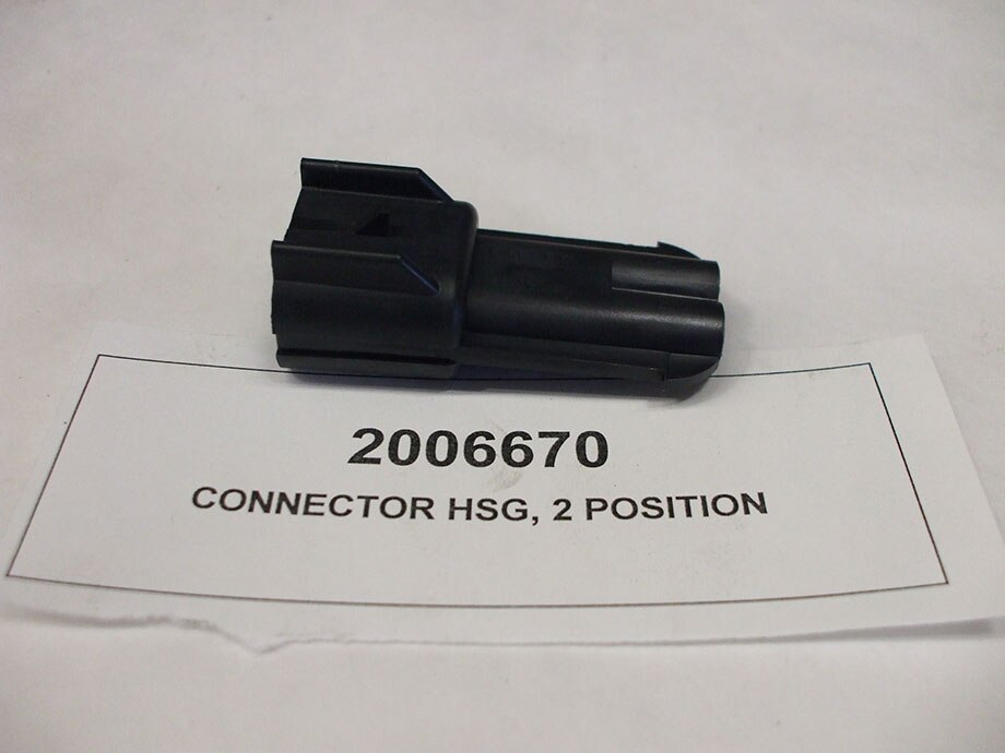 CONNECTOR HSG, 2 POSITION