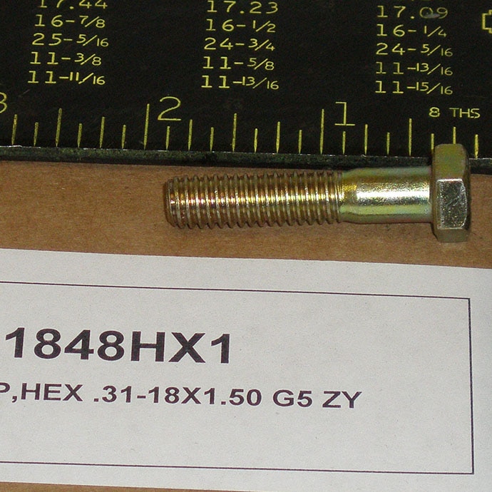 SCR,CAP,HEX .31-18X1.50 G5 ZY