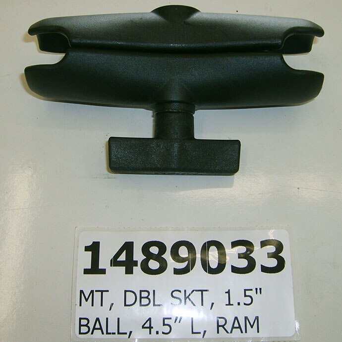 MT,DBL SKT,1.5"BALL,4.5"L,RAM